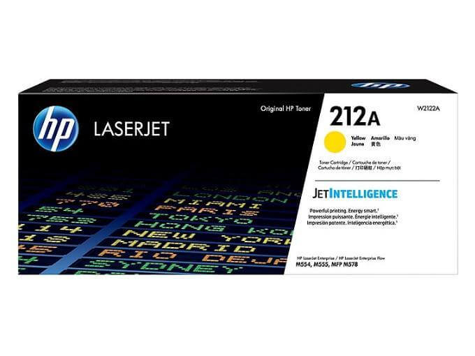 OEM HP 212A W2122A Toner Cartridge Yellow 4.5K - TonerParts