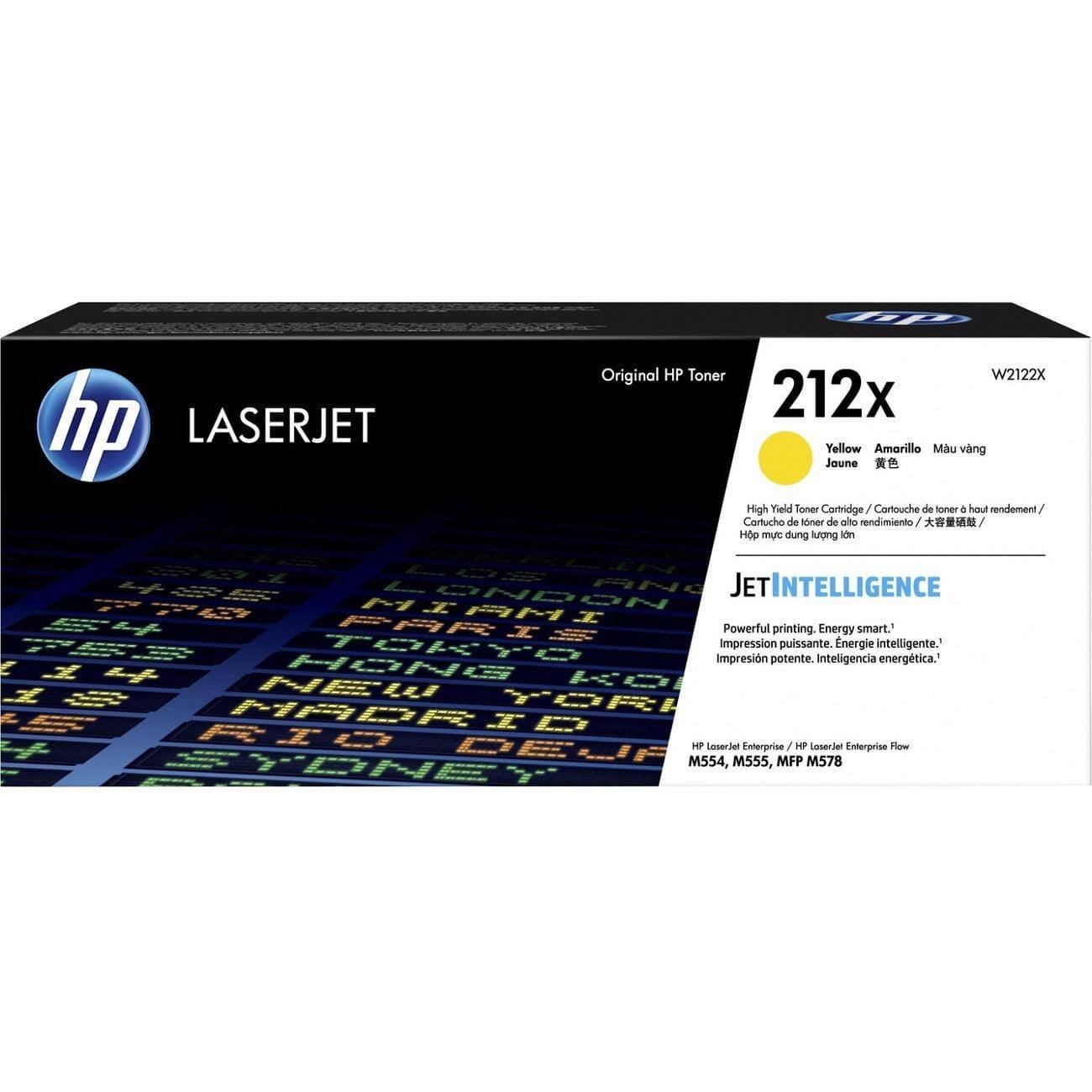 OEM HP 212X W2122X Toner Cartridge Yellow 10K - TonerParts