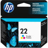 OEM HP 22 C9352AN Ink Cartridge Tri Color CYM Inkjet 165 Pages