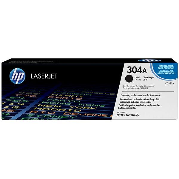 OEM HP 304A CC530A Toner Cartridge Black 3.5K - TonerParts
