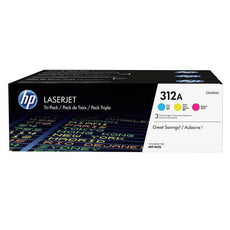 OEM HP 312A CF440AM Toner Cartridges CYM 2.7K 3 Pack