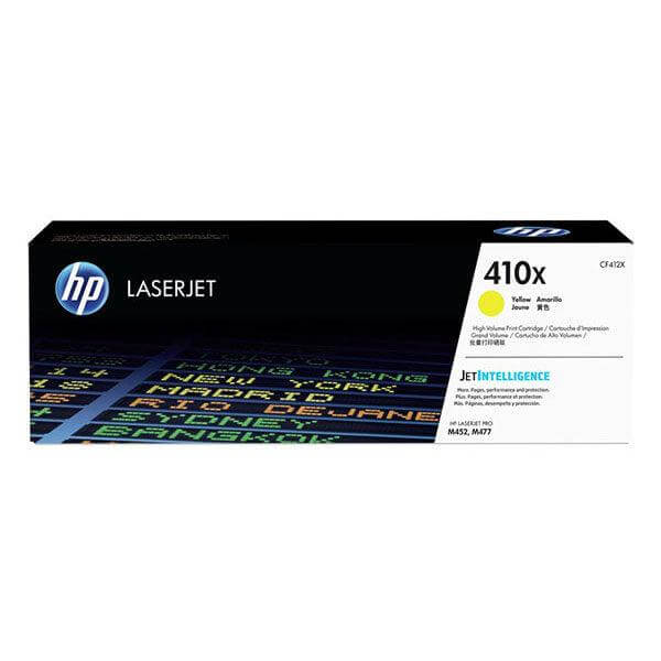 OEM HP 410X CF412X Toner Cartridge Yellow 5K - TonerParts