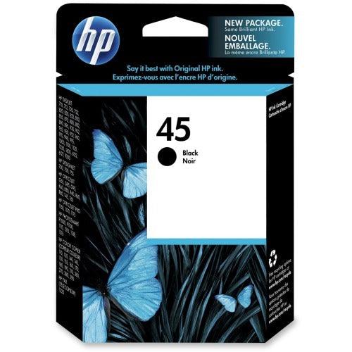 OEM HP 45 51645A Ink Cartridge Black 930 Pages - TonerParts