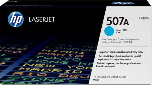 OEM HP 507A CE401A Toner Cartridge Cyan 6K - TonerParts