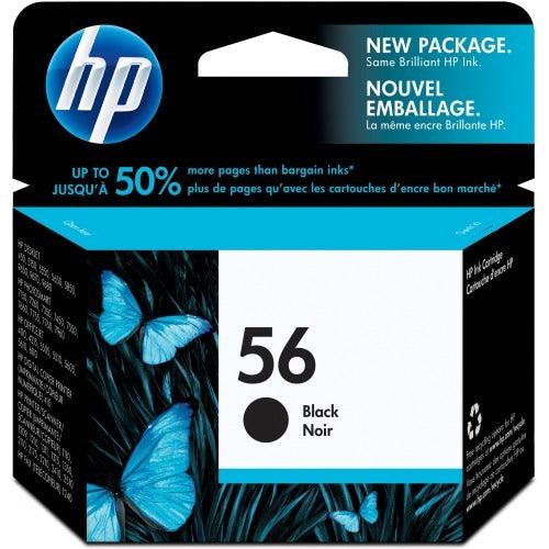 OEM HP 56 C6656AN Ink Cartridge Black Inkjet 520 Pages - TonerParts