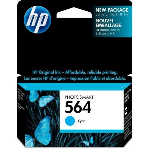 OEM HP 564 CB318WN Ink Cartridge Cyan 300 Pages - TonerParts