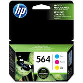 OEM HP 564 N9H57FN Ink Cartridges CYM 300 Pages 3 Pack