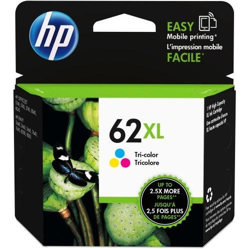 OEM HP 62XL C2P07AN Ink Cartridge Tri-Color High Yield 415 Pages - TonerParts