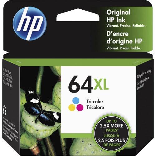 OEM HP 64XL N9J91AN Ink Cartridge Tri-Color Inkjet 415 Pages - TonerParts