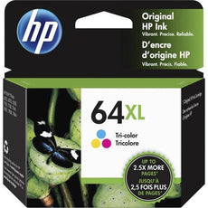 OEM HP 64XL N9J91AN Ink Cartridge Tri-Color Inkjet 415 Pages