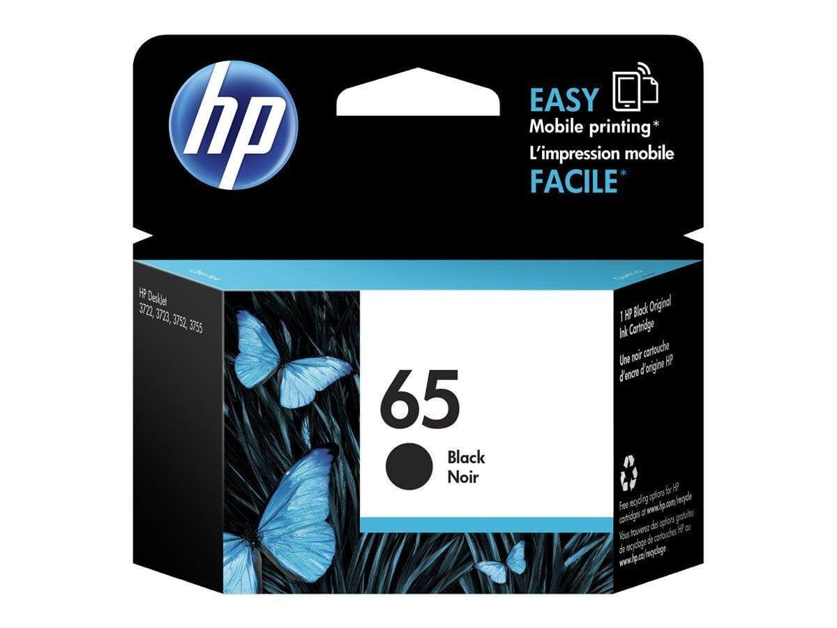 OEM HP 65 N9K02AN Ink Cartridge Black 200 Pages - TonerParts
