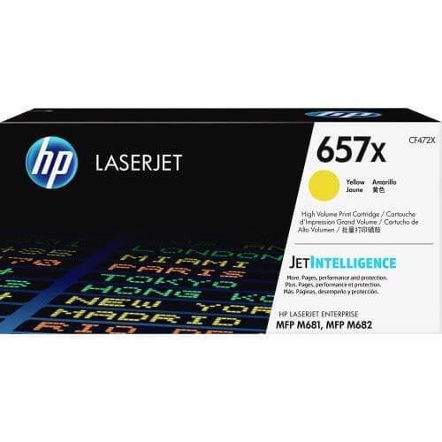 OEM HP 657X CF472X Toner Cartridge Yellow 23K - TonerParts