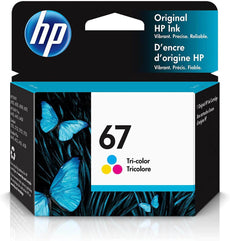 OEM HP 67, 3YM55AN Ink Cartridge Tri-Color - 100 pages