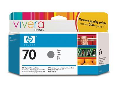 OEM HP 70 C9450A DesignJet Ink Cartridge Gray 130ml - TonerParts