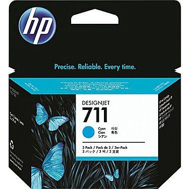 OEM HP 711 CZ130A DesignJet Ink Cartridge Cyan 29ml - TonerParts