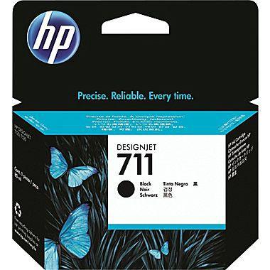 OEM HP 711 CZ133A DesignJet Ink Cartridge Black 80ml - TonerParts