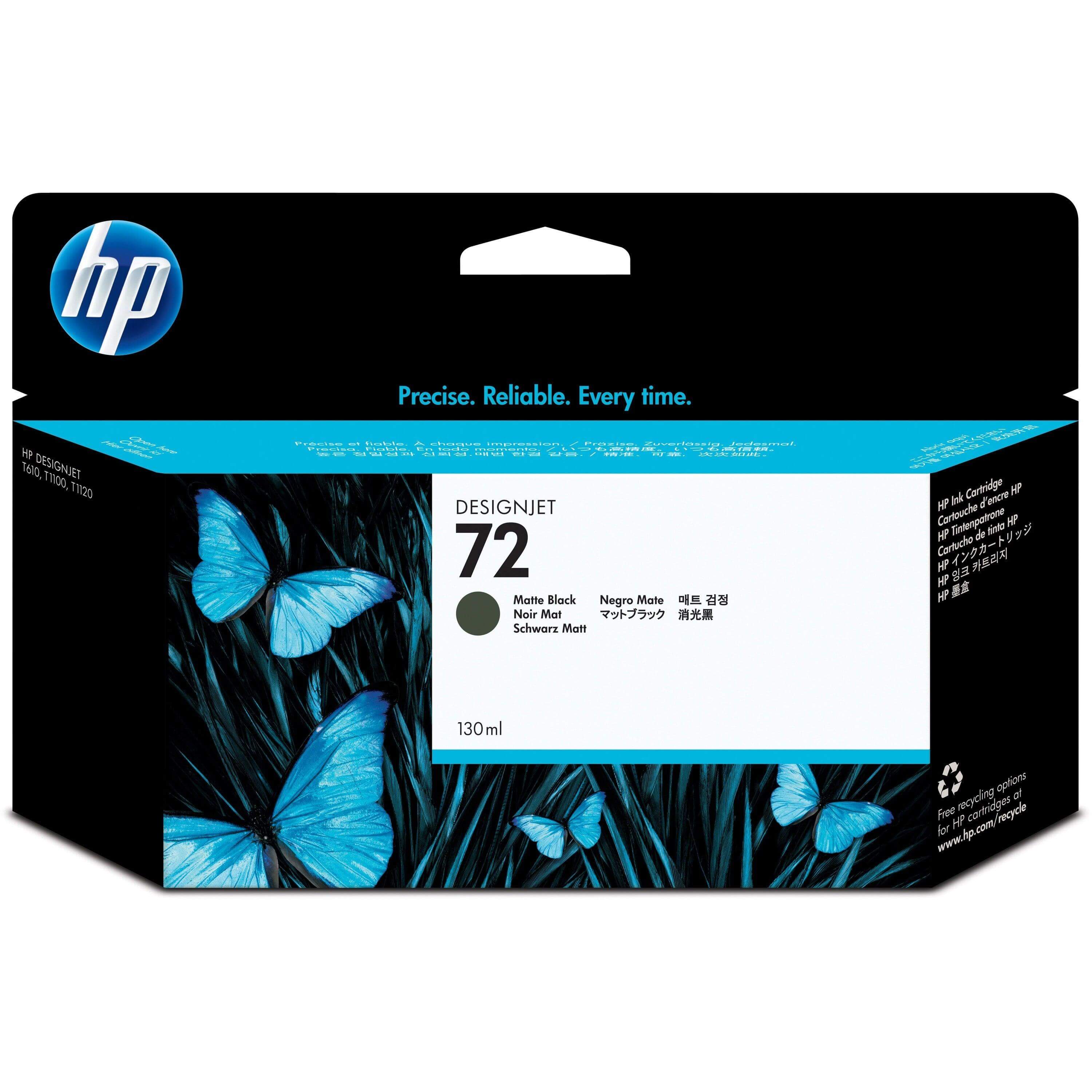 OEM HP 72 C9403A Ink Cartridge Matte Black 130 ml - TonerParts