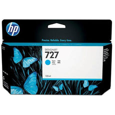 OEM HP 727 B3P19A DesignJet Ink Cartridge Cyan 130ml
