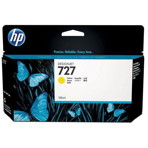 OEM HP 727 B3P21A DesignJet Ink Cartridge Yellow 130ml - TonerParts