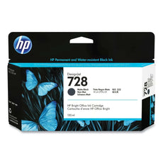 OEM HP 728 3WX25A Ink Cartridge Matt Black 130ml