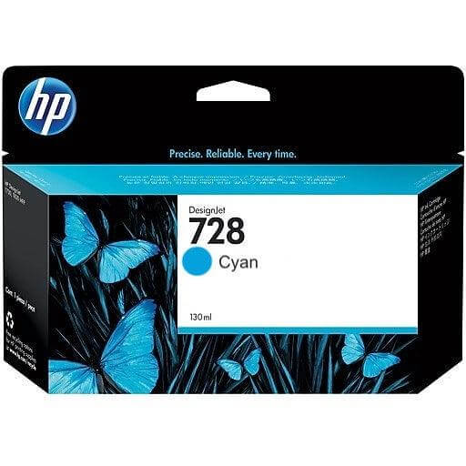 OEM HP 728 F9J67A Ink Cartridge Cyan 130ml - TonerParts