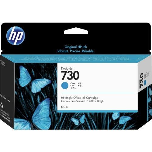 OEM HP 730 P2V62A Inkjet Ink Cartridge Cyan 130ml