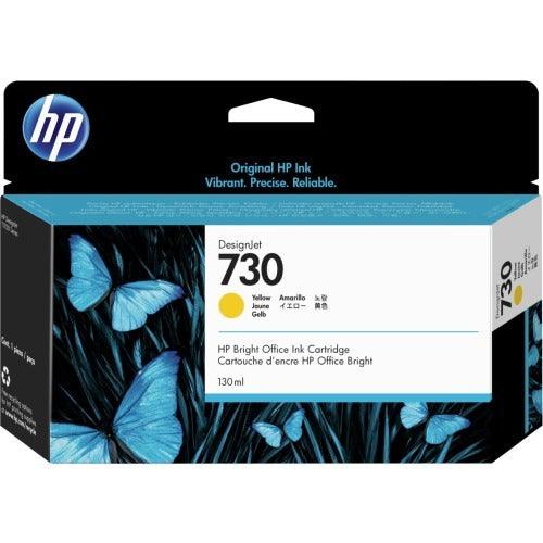 OEM HP 730 P2V64A Inkjet Ink Cartridge Yellow 130ml - TonerParts