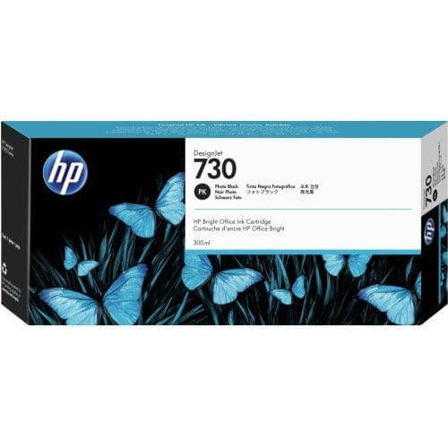 OEM HP 730 P2V73A Inkjet Ink Cartridge Photo Black 300ml - TonerParts