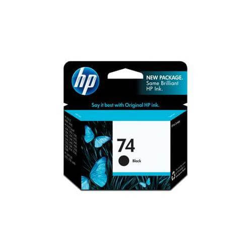 OEM HP 74 CB335WN Ink Cartridge Black 200 Pages - TonerParts