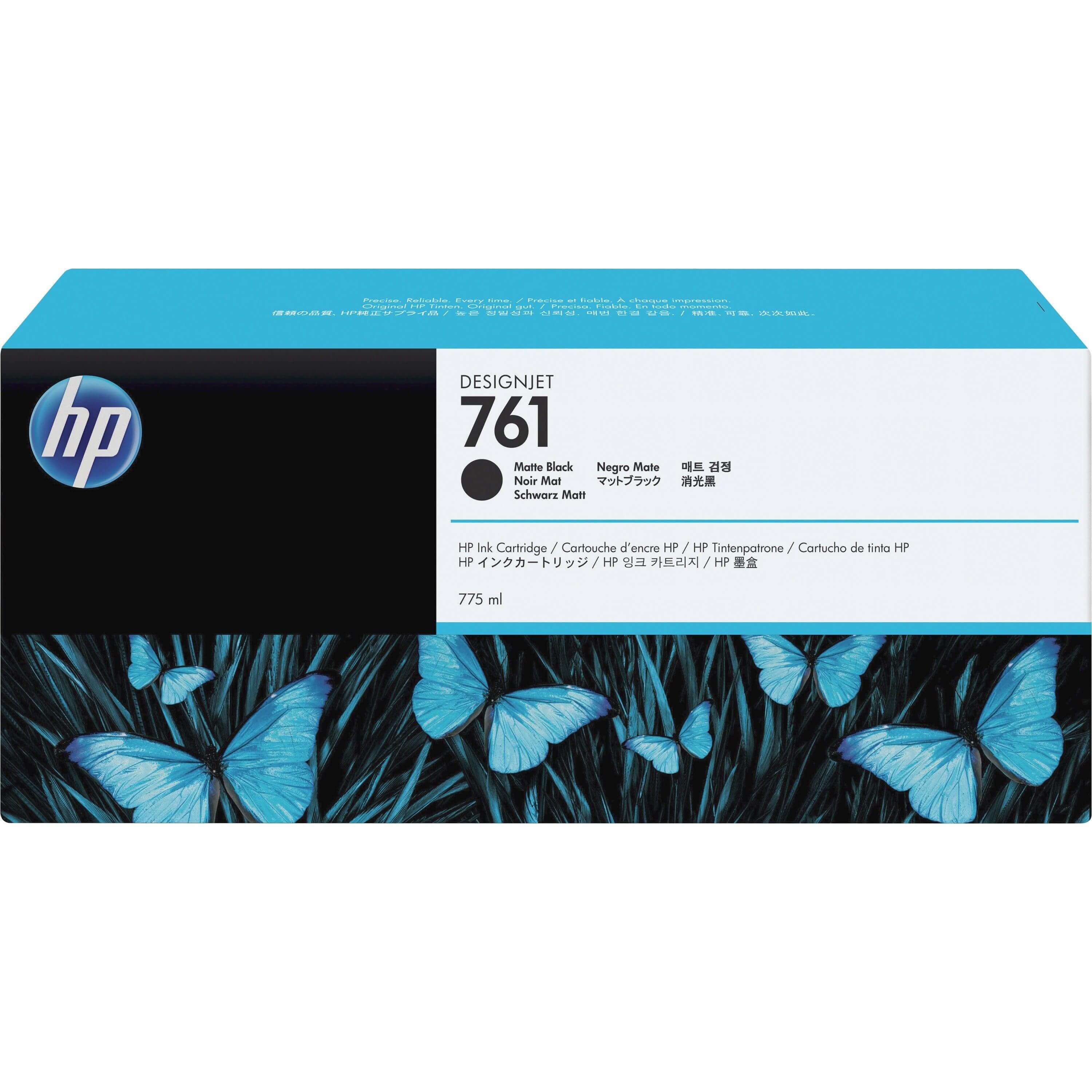 OEM HP 761 CM997A Ink Cartridge Matte Black 775 ml - TonerParts