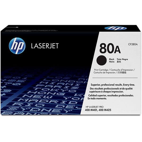 OEM HP 80A CF280A Toner Cartridge Black 2.7K - TonerParts