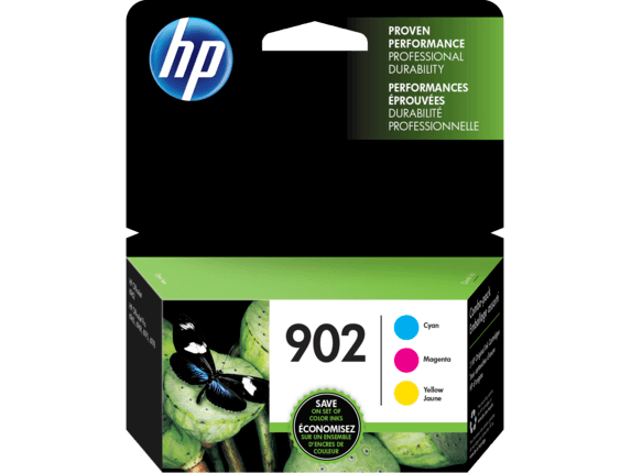 OEM HP 902 T0A38AN InkJet Ink Cartridges CYM 315 Pages Value Pack 3 Pack - TonerParts