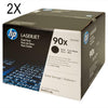 OEM HP 90X CE390XD Toner Cartridges Black 48K 2 Pack