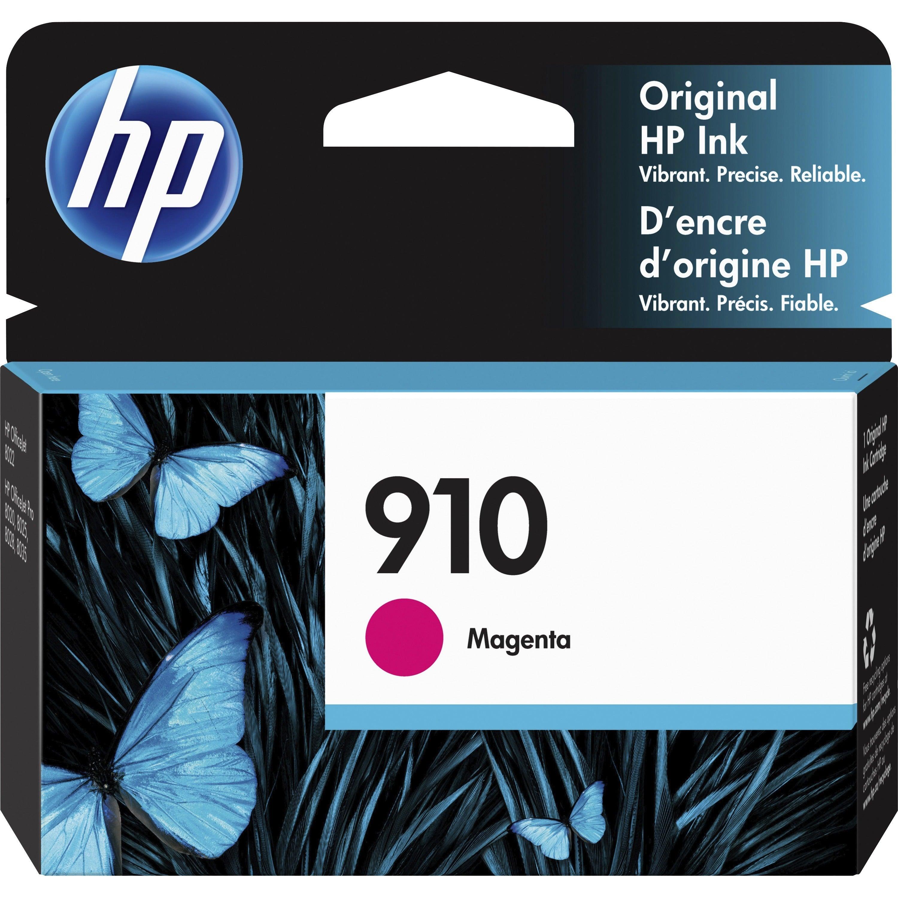 OEM HP 910 3YL59AN Ink Cartridge Magenta 315 Pages - TonerParts