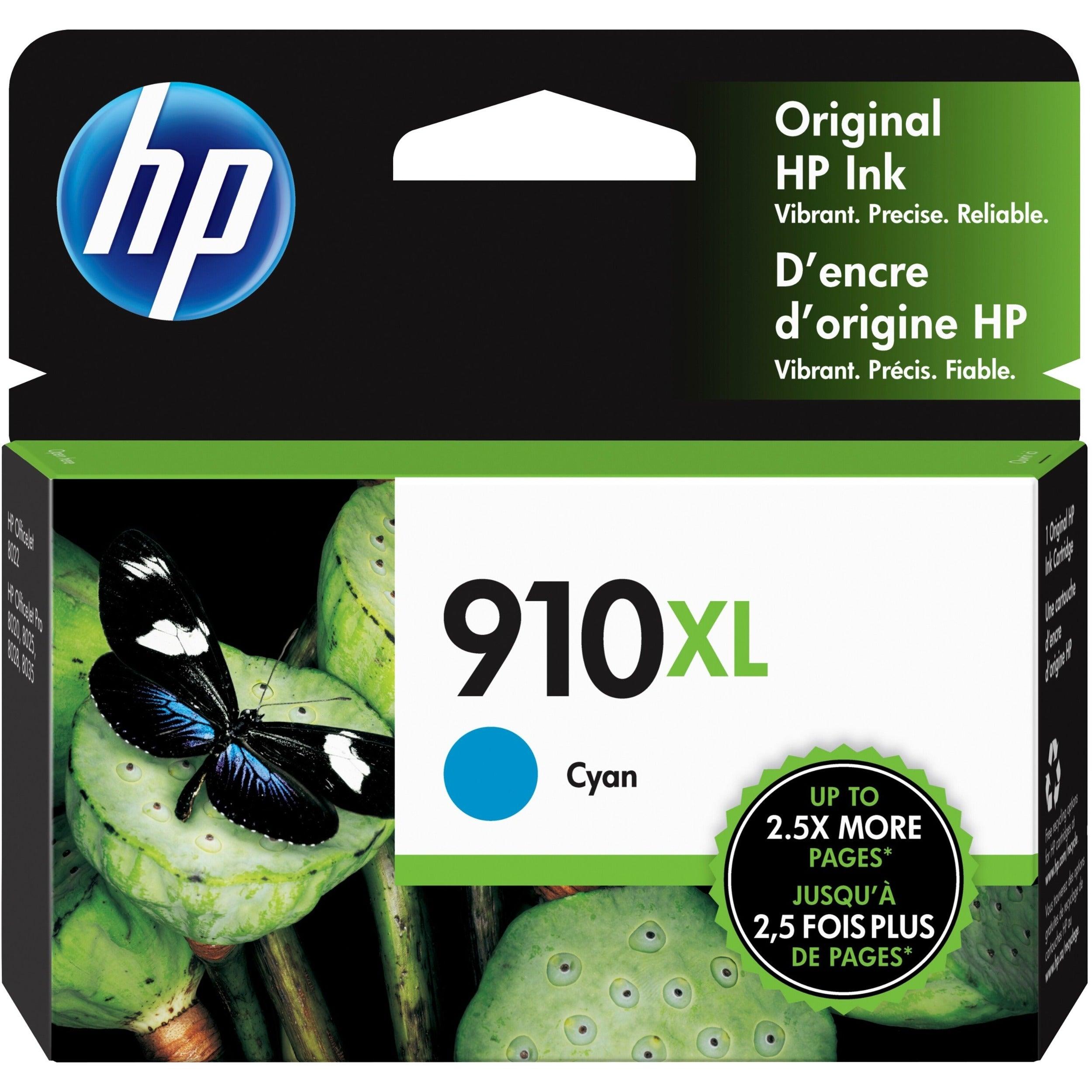 OEM HP 910XL 3YL62AN Ink Cartridge Cyan 825 Pages - TonerParts