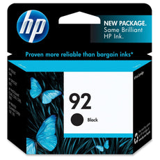 OEM HP 92 C9362WN Inkjet Ink Cartridge Black 220 Pages