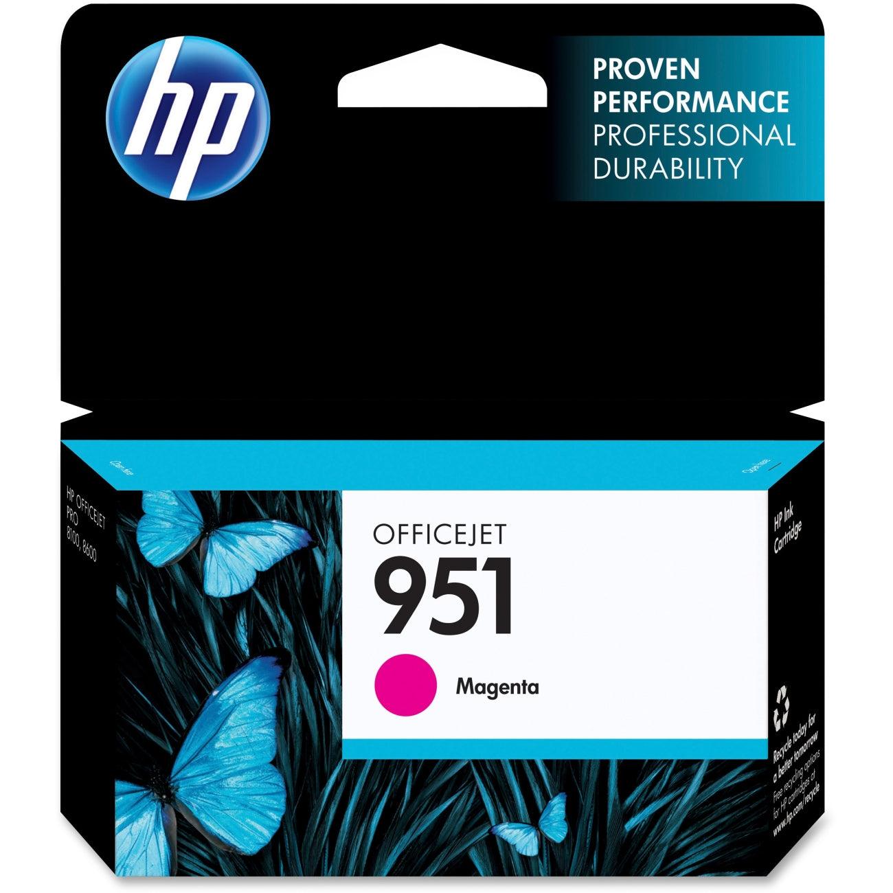 OEM HP 951 CN051AN Ink Cartridge Magenta 700 Pages - TonerParts