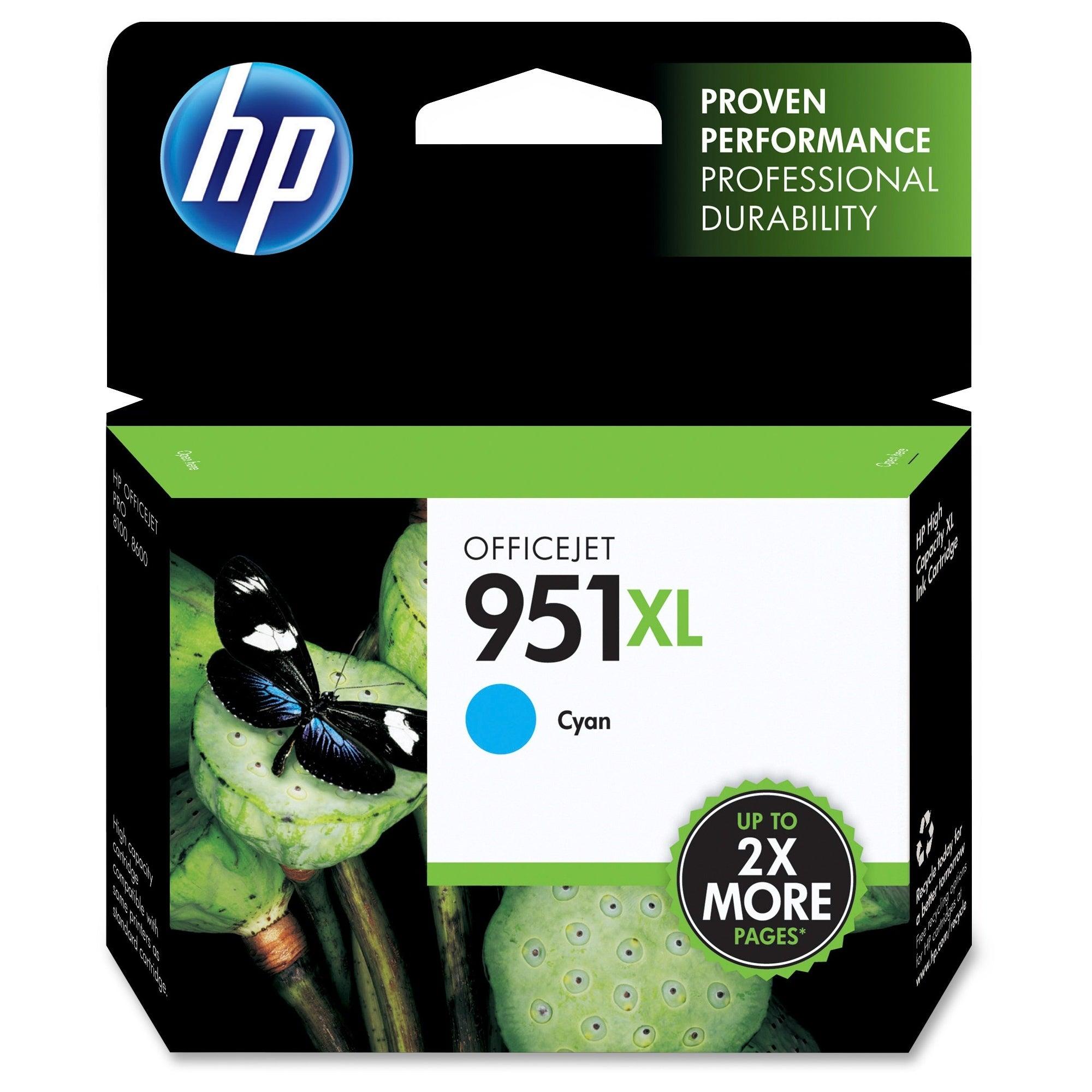OEM HP 951XL CN046AN Ink Cartridge Cyan 1.5K - TonerParts