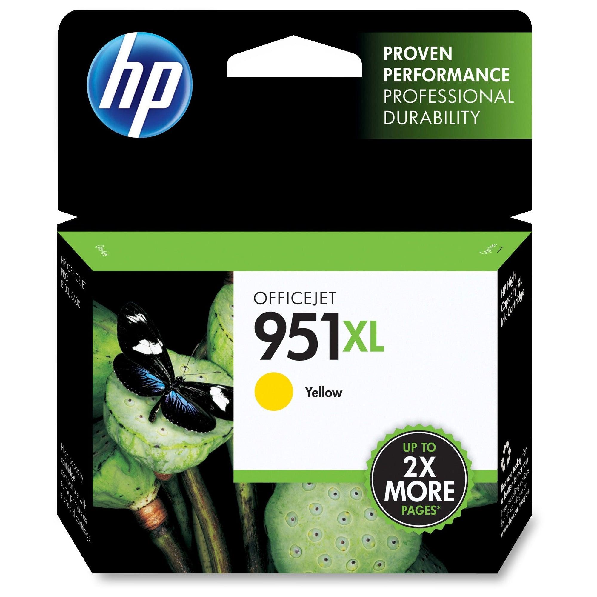 OEM HP 951XL CN048AN Ink Cartridge Yellow 1.5K - TonerParts