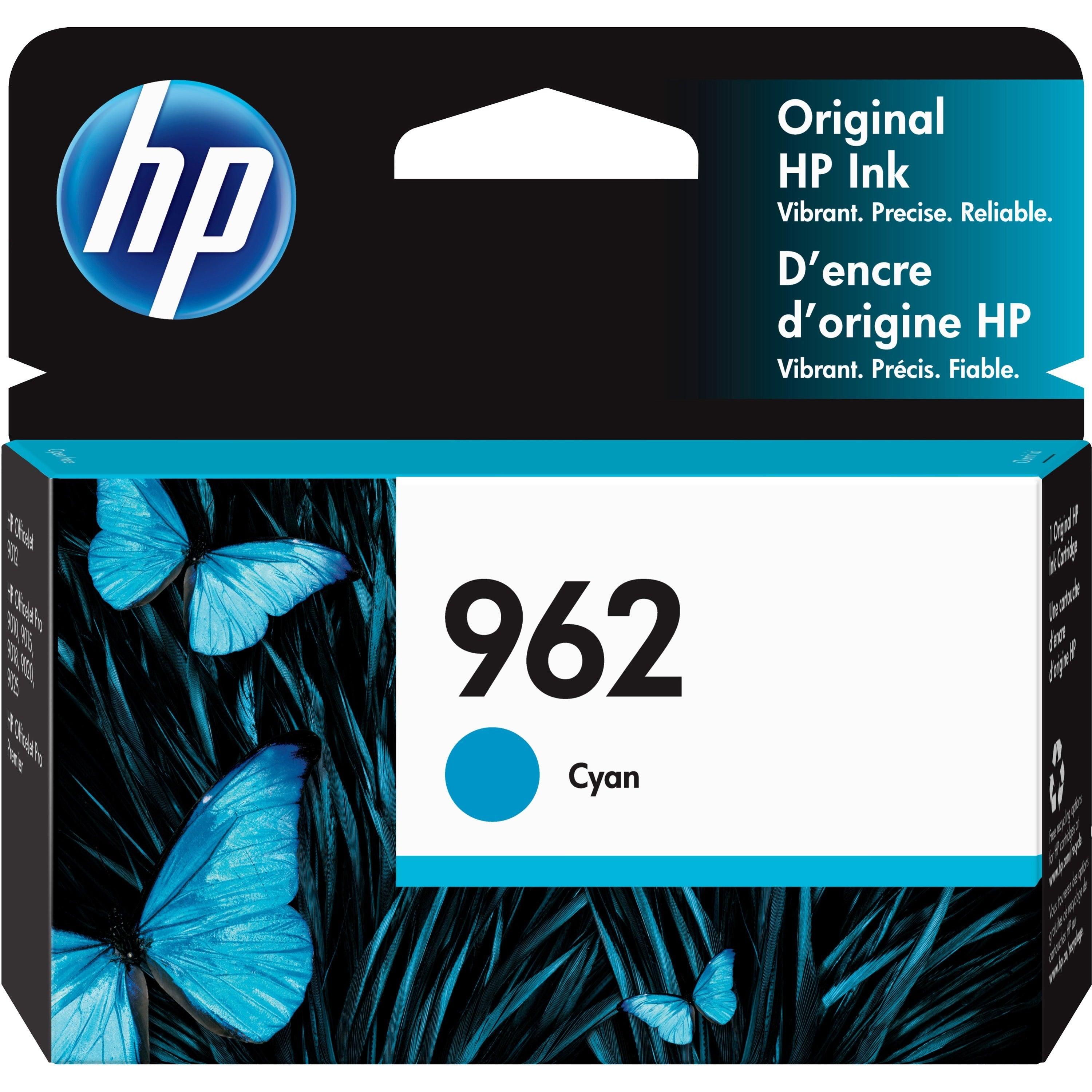 OEM HP 962 3HZ96AN Ink Cartridge Cyan 700 Pages - TonerParts