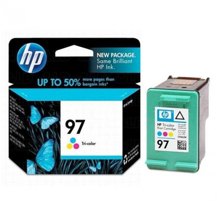 OEM HP 97 C9363WN Ink Cartridge Tri Color CYM 450 Pages - TonerParts