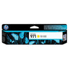 OEM HP 971 CN624AM Ink Cartridge Yellow 3K