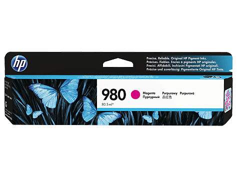 OEM HP 980 D8J08A Ink Cartridge Magenta 6.6K - TonerParts