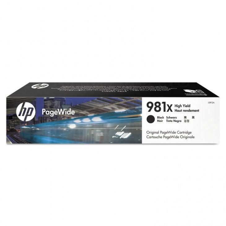 OEM HP 981X L0R12A PageWide Ink Cartridge Black 11K - TonerParts