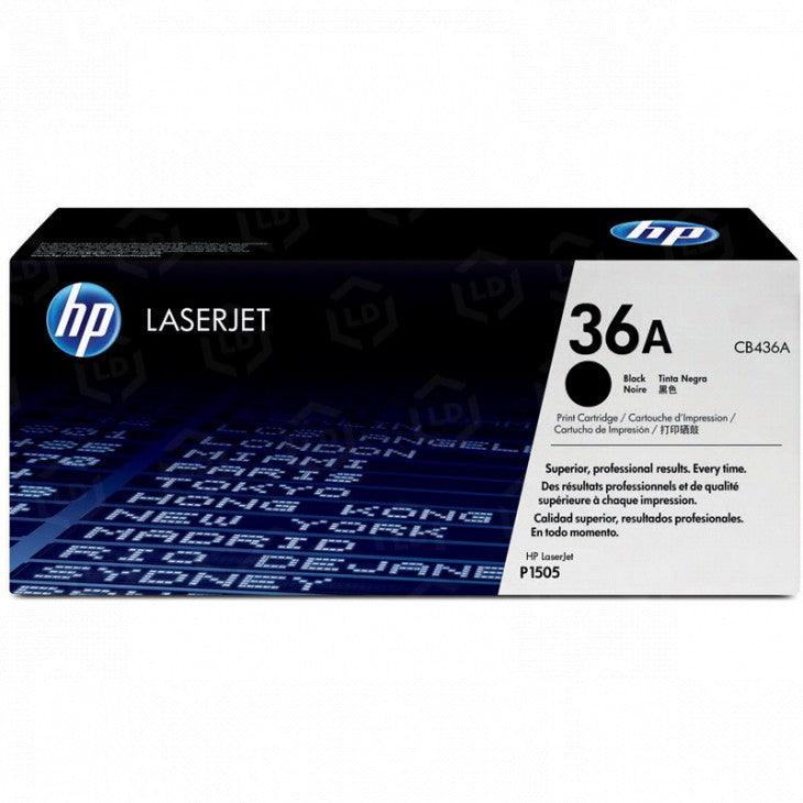 OEM HP CB436A 36A LaserJet Toner Cartridge Black 2K - TonerParts
