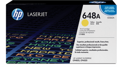 OEM HP CE262A 648A Laser Toner Cartridge Yellow 11K