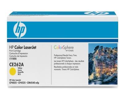 OEM HP CE262A 648A Laser Toner Cartridge Yellow 11K - TonerParts
