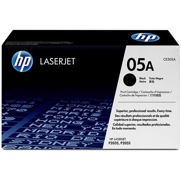 OEM HP CE505A 05A Toner Cartridge Black 2.3K - TonerParts
