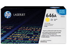 OEM HP CF032A 646A Toner Cartridge Yellow 12.5K