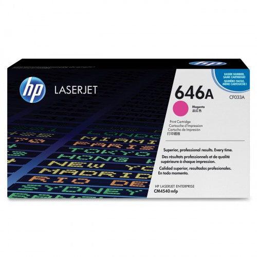 OEM HP CF033A 646A Toner Cartridge Magenta 12.5K - TonerParts